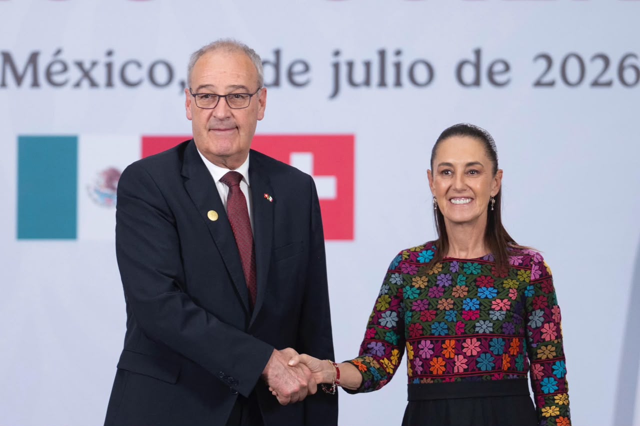 “Vamos a seguir ampliando y diversificando nuestras relaciones”: Presidenta Claudia Sheinbaum tras reunión con el presidente de la Confederación Suiza, Guy Parmelin “Vamos a seguir ampliando y diversificando nuestras relaciones”: Presidenta Claudia Sheinbaum tras reunión con el presidente de la Confederación Suiza, Guy Parmelin