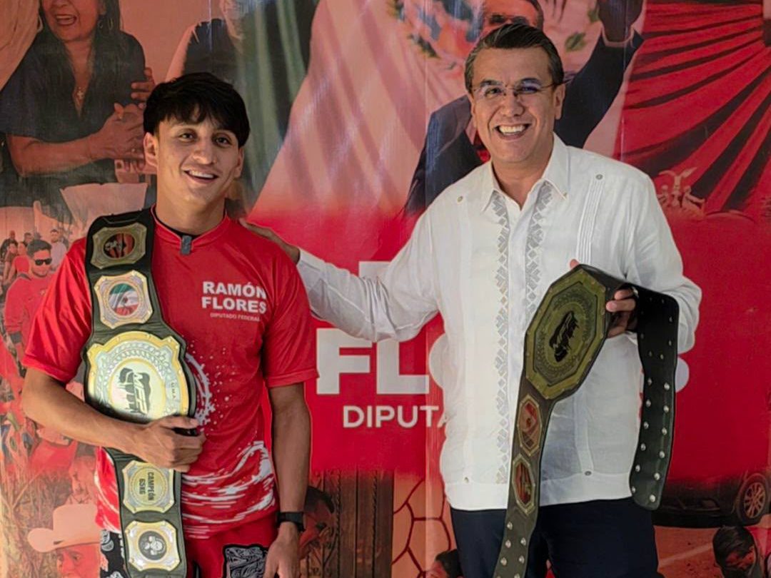 Ramón Flores reafirma su compromiso con el deporte y respalda a atletas que ponen en alto el nombre de Sonora Ramón Flores reafirma su compromiso con el deporte y respalda a atletas que ponen en alto el nombre de Sonora