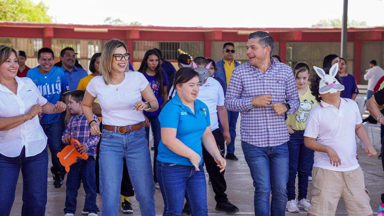 Encabezan ‘Beto’ Vázquez y Andrea Cota conmemoración del Día Mundial del Síndrome de Down