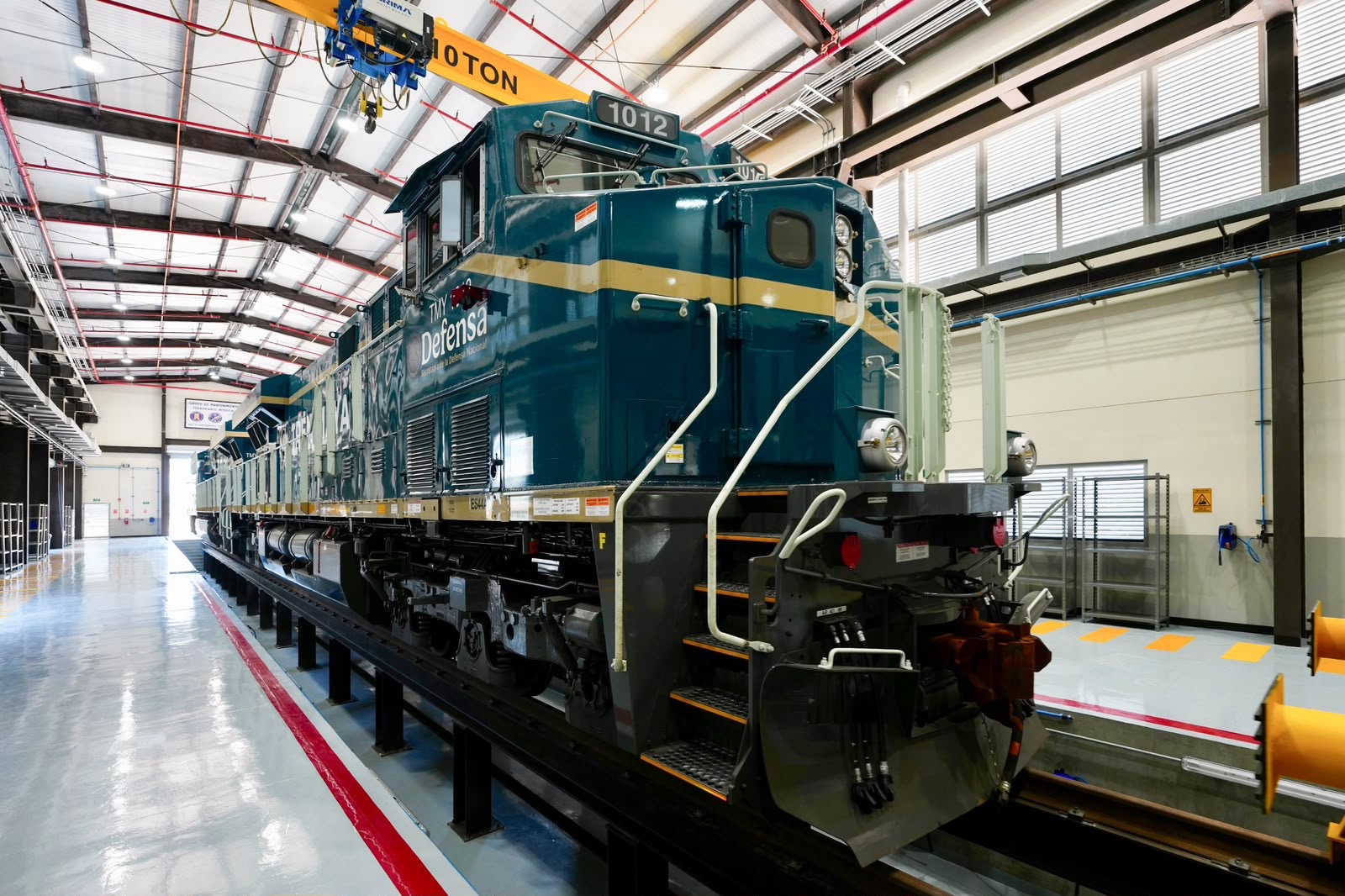 Presidenta Claudia Sheinbaum anuncia llegada de las primeras 12 locomotoras del Tren Maya de carga; se inaugura en 2027 Presidenta Claudia Sheinbaum anuncia llegada de las primeras 12 locomotoras del Tren Maya de carga; se inaugura en 2027
