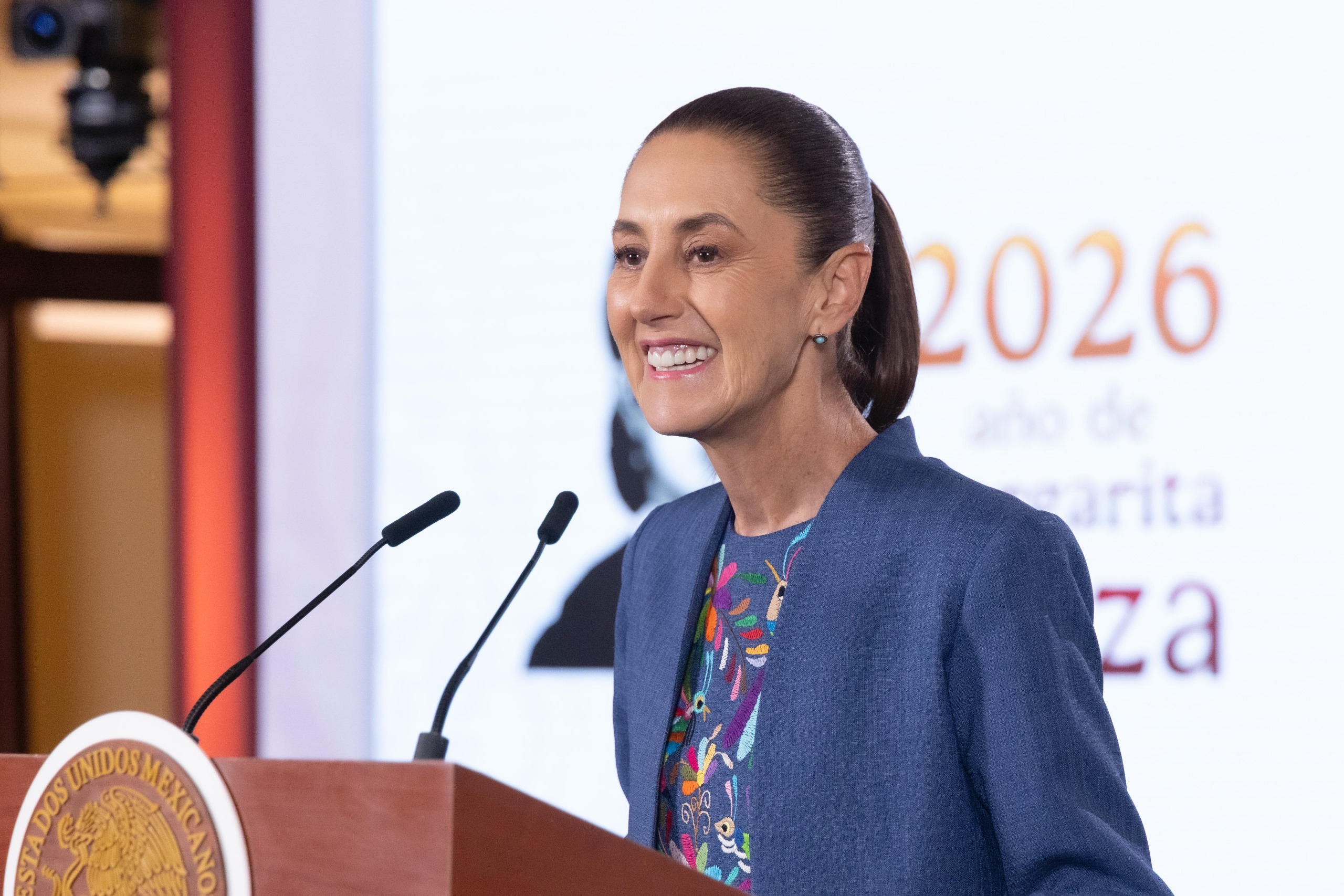 Sheinbaum destaca récord de 51.1 millones de viajeros internacionales en primer semestre de 2026
