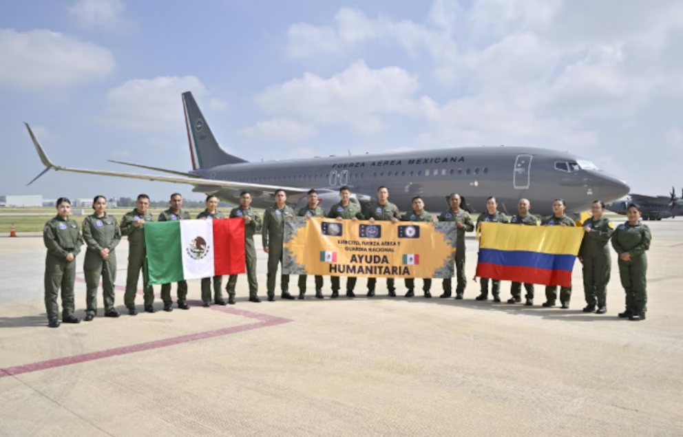 Gobierno de México envía 19.5 toneladas de ayuda humanitaria a Colombia Gobierno de México envía 19.5 toneladas de ayuda humanitaria a Colombia