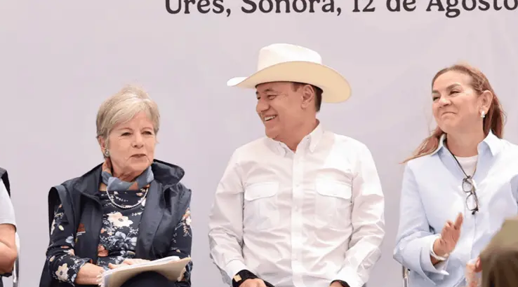 Durazo y Sheinbaum anuncian remediación del Río Sonora tras 12 años