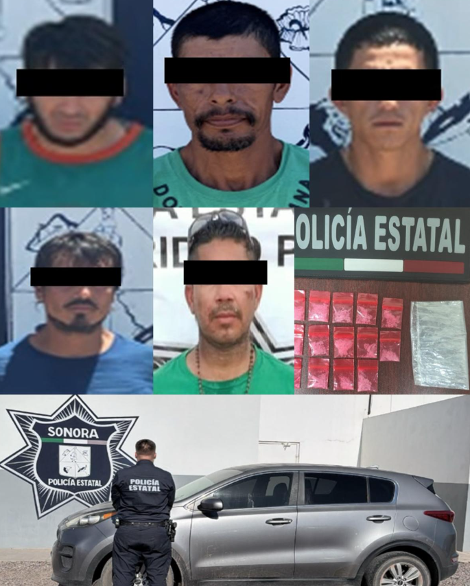 Policía Estatal realiza acciones de combate al narcomenudeo en Sonora