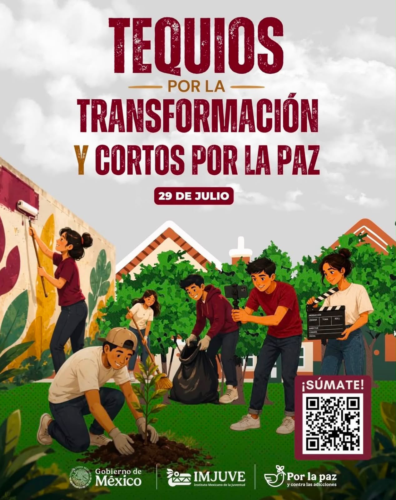 Jóvenes Transformando México: miles tomarán las calles para recuperar espacios y construir paz desde sus comunidades Jóvenes Transformando México: miles tomarán las calles para recuperar espacios y construir paz desde sus comunidades