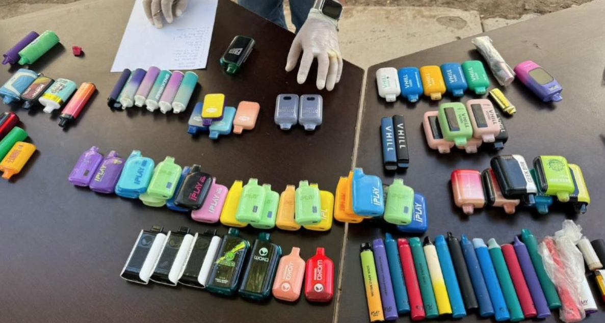 Coesprisson destruye más de 2 mil vapeadores asegurados en Sonora