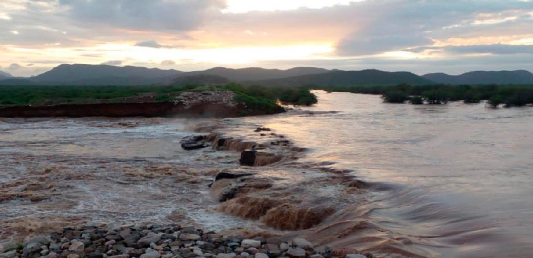 Presa Punta de Agua en Guaymas alcanza el 100% de su capacidad tras lluvias de Polo