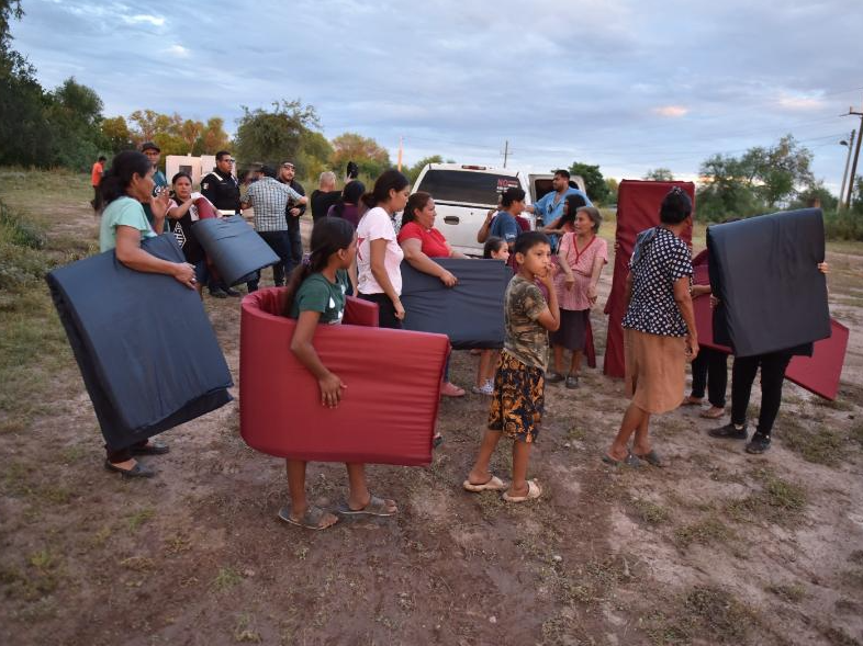 Llevan ayuda a comunidades del Valle del Mayo afectadas por “Polo”