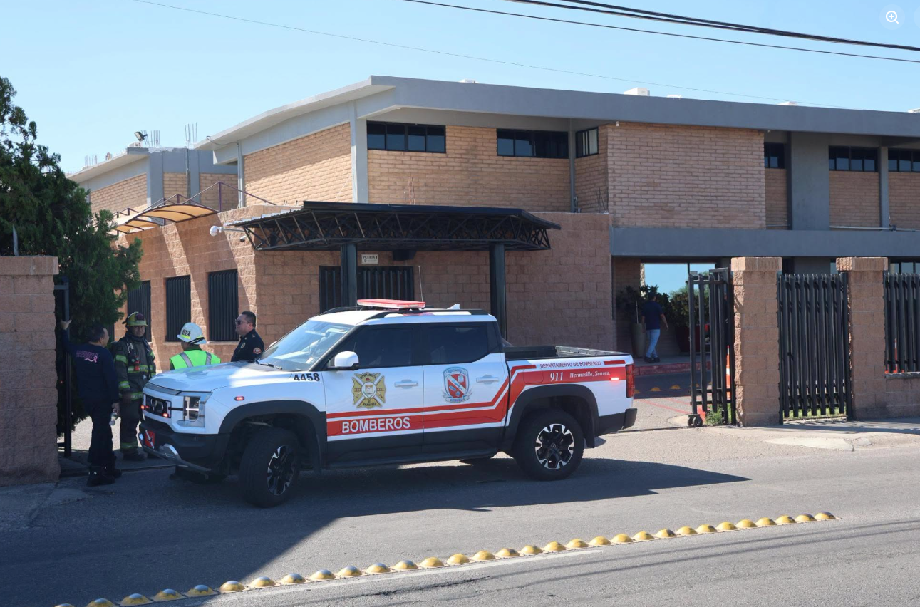 Descartan fugas de gas tras reportes de olores en escuelas de Hermosillo Descartan fugas de gas tras reportes de olores en escuelas de Hermosillo