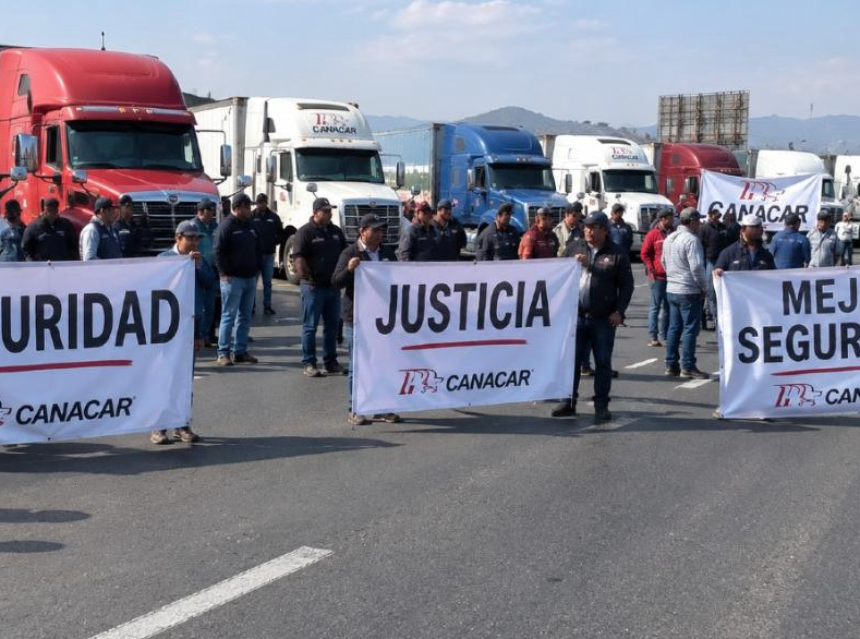 Paro Nacional de transportistas; exigen seguridad ante robos y extorsiones