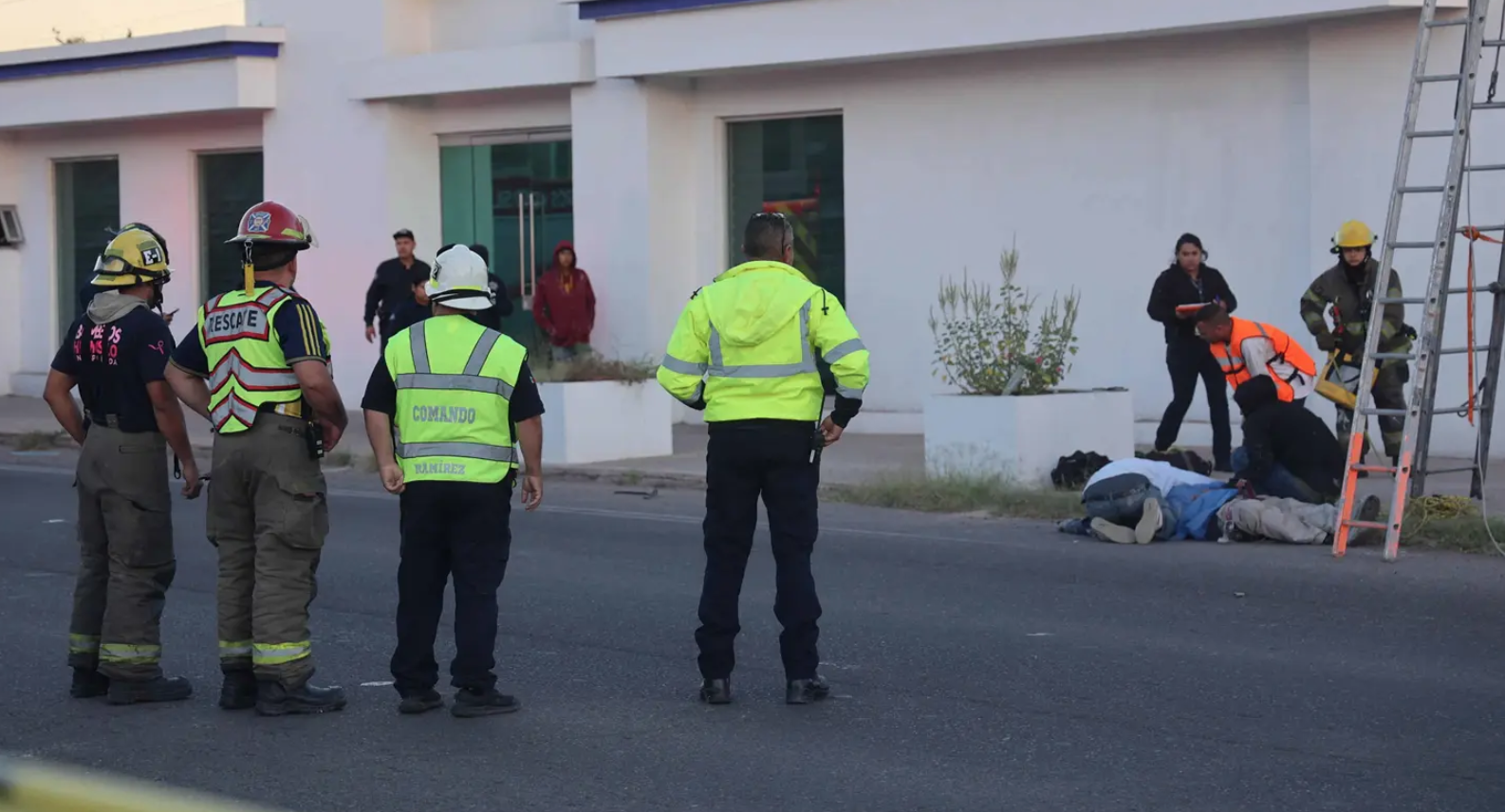 Muere hombre electrocutado mientras pintaba alumbrado público en la San Benito