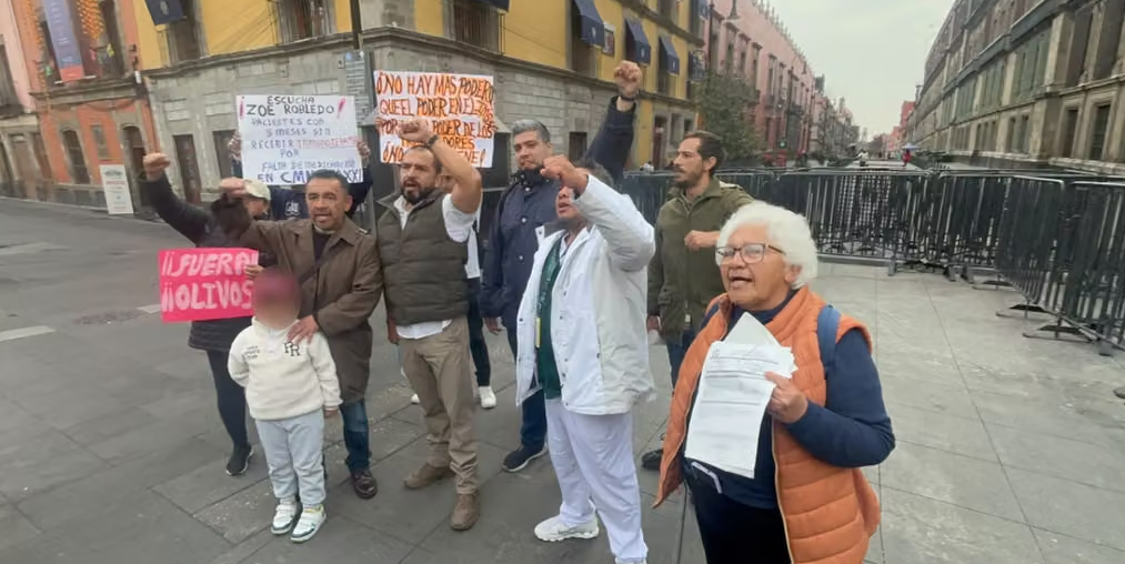 Trabajadores disidentes del IMSS buscan la mediación del Senado para diálogo con las autoridades
