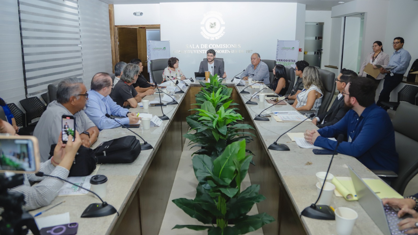 Realiza Congreso de Sonora primer foro “Periodistas Libres y Protegidos”