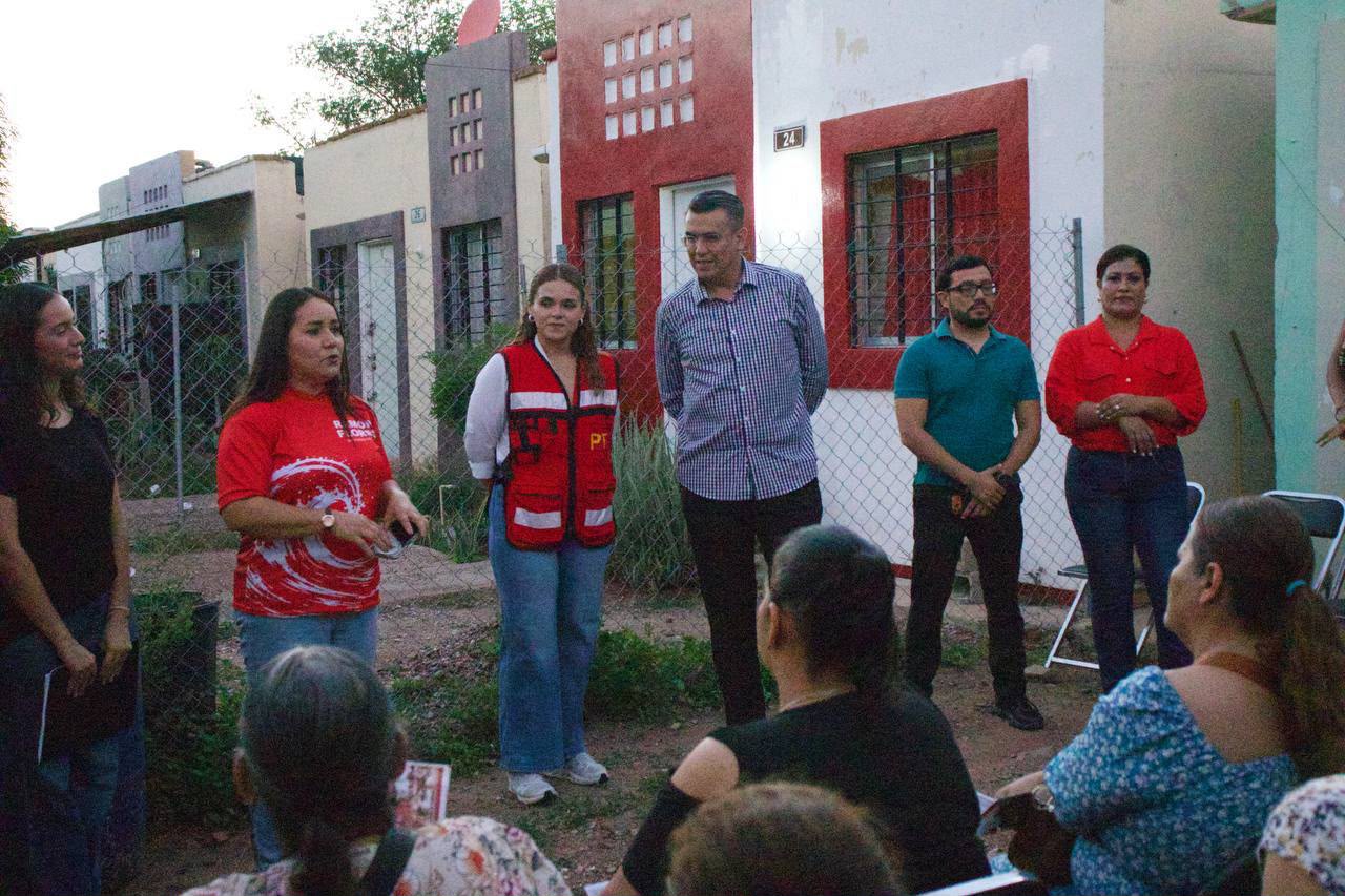 Ramón Flores mantiene cercanía con las colonias de Guaymas