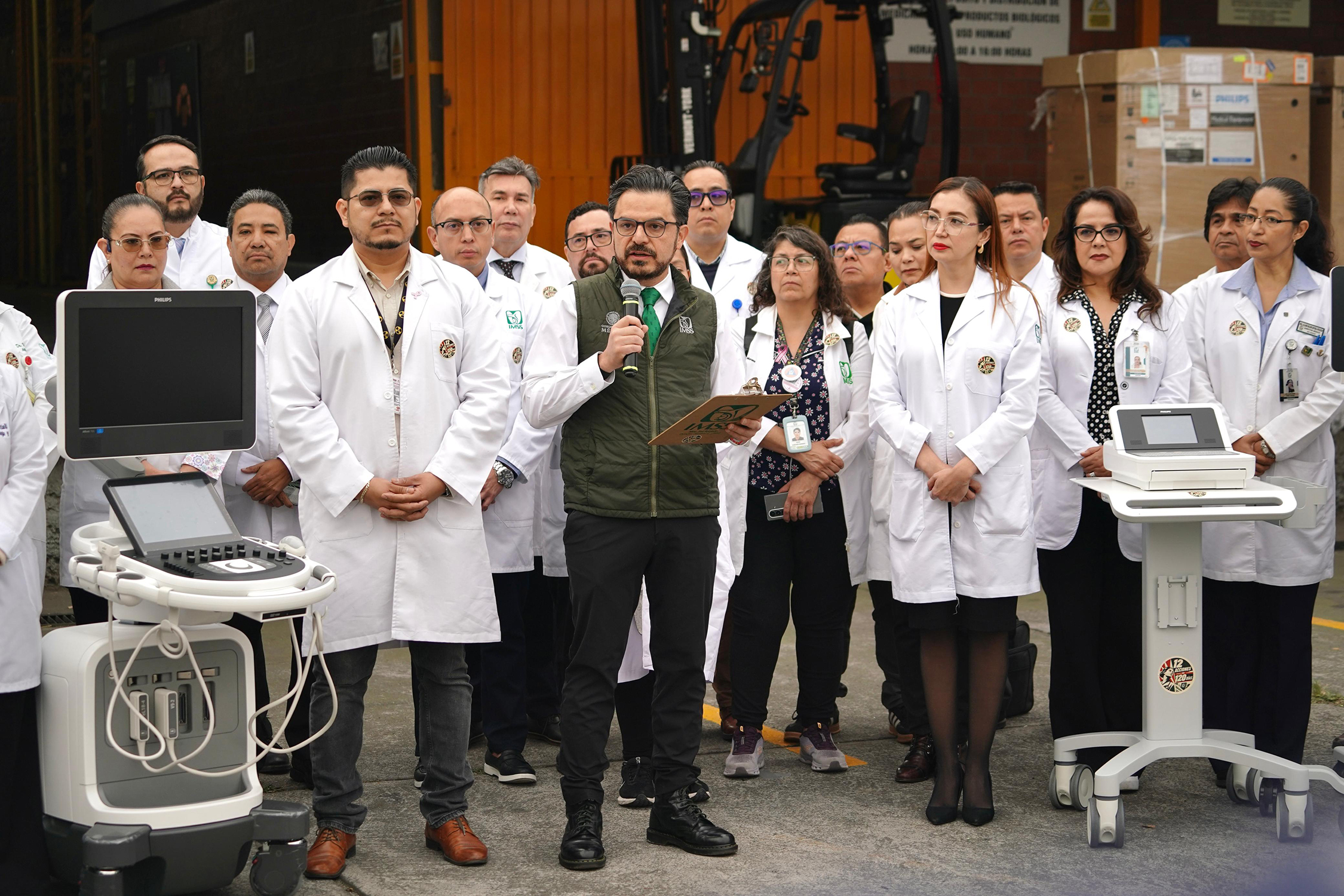 IMSS inicia distribución de equipo médico de alta tecnología para 39 hospitales en 19 estados del país IMSS inicia distribución de equipo médico de alta tecnología para 39 hospitales en 19 estados del país